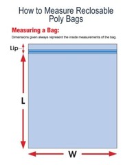 4″ x 6″ Heavy Duty 6 MIL Resealable Zip Top Lock 4×6″ 6 ML Clear Plastic Bags