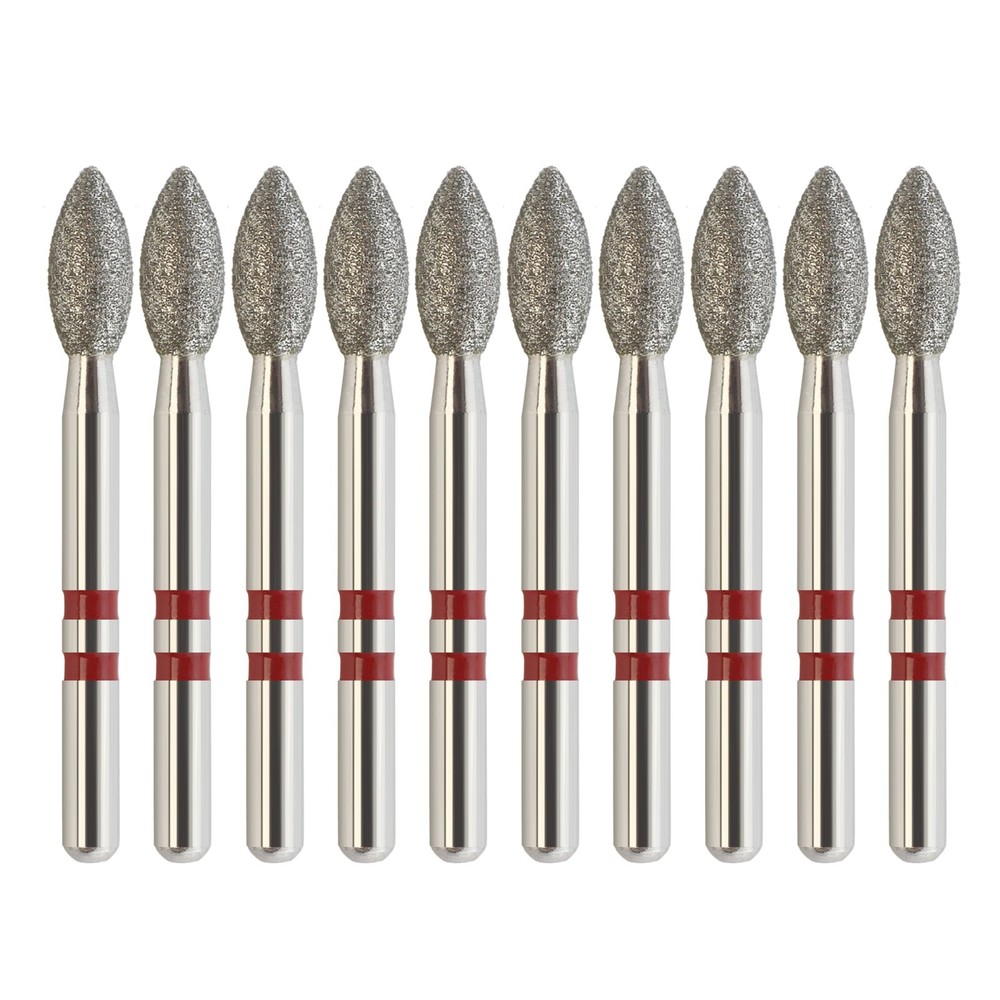 Zirconia Adjustment Diamond Burs Football Z368/023F Fine Grit FG High Speed