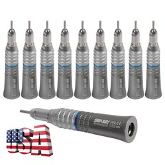 E-type Dental Straight Handpiece Slow Speed Nosecone Attachment Fits NSK Motor