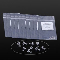10PCS/Pack AZDENT Dental Orthodontic Short Type Crimpable Hook for Arch Wire