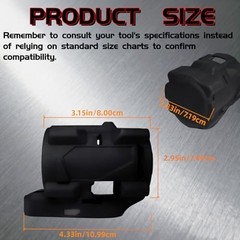 Protective Boot for 12V Hammer Drill/Driver, Compatible with 3403-20 & 3404-20,