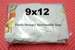 300 Clear Poly T-shirt 8×10 9×12 12×16 / 1 Mil Apparel Plastic Bag Assortment