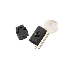 1Set Key Clamp Vertical Fixture Auxiliary Tooth Opening Locksmith Double-side