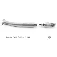 COXO Dental High Speed Handpiece Air Turbine with 4holes Coupler Standard Head