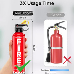 4 In1 Fire Extinguisher with Mount Fire Extinguishers for the House/Car/Kitchen
