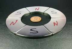 One Large Neodymium N52 Ring Magnet Strong Rare Earth 4″
