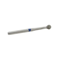 Dental Diamond Bur Long Shank Ball Round Medium 801L FG High Speed Burs 22mm