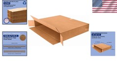 Eco-Friendly 10-Pack Mirror Boxes 30″L x 5″W x 24″H – Safe for Moving & Shipping