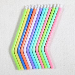 Dental 3-Way Air Water Spray Triple Syringe Disposable Tips Nozzles Tubes Mixed