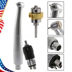1-10*Dental High Speed Turbine Rotor Handpiece Standard W/ 4H Coupler YBNK4 mx