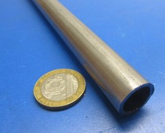 304 Stainless Steel Tube .625″ OD x .495″ ID x .065″ Wall x 2 Foot Length
