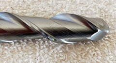 HANITA Carbide 5/8 x 5/8 x 2.25 x 5″ HSS Ball Nose End Mill 2 Flute Aluminum