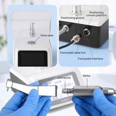 NSK Style Dental Electric LED Brushless Micro Motor&Water Tank/1:1/1:5 Handpiece
