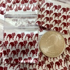 BaggiesSince1987 – 125125 Design Zip Bags 100PCS BEST 1.25″ X 1.25″, READ DETAIL