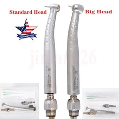 Dental High Speed Fiber Optic LED Turbine Handpiece 6Hole Coupler KaVo Style