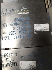 Titanium Plate 6AL4V 1″ x 9″ x 13.25″