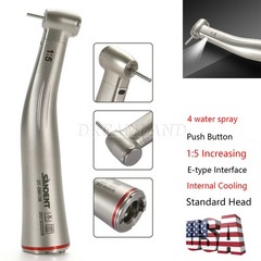 SANDENT Electric Dental Handpiece Mini Head 1:5 Contra Angle LED NSK Style