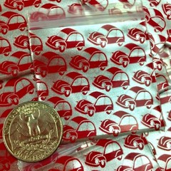 BaggiesSince1987 – 2020 ZIPSEAL DESIGN BAGS 100PCS BUNNY METALLIC P, 👀Details🔽