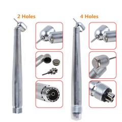 Dental NSK style LED 45° Degree Fiber Optic High Speed Handpiece E-generator 2/4