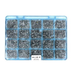 Dental Orthodontic Metal monoblock Bracket Braces Mini Roth 022 345 hooks 50Set