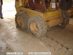 10×16.5 Skid Steer Tracks OTT for Bobcat New Holland Cat Gehl etc TractionTracks