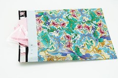 100 10×13 Paisley Designer Poly Mailers Envelopes Boutique Custom Bags