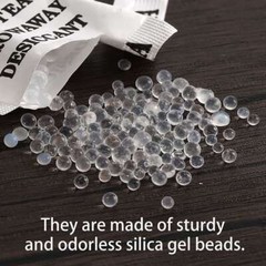 60Pcs 100Pcs 3g 5g Grams Silica Gel Desiccant Pack Moisture Absorber Reusable