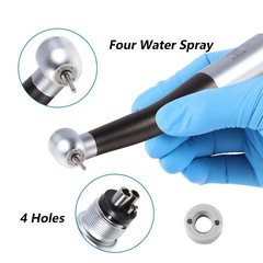 SKYSEA Dental High Speed Push Button Turbine Handpiece 4spray Large Torque 4H MD