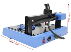 Electric Metal Marking Machine 110V 400W Dot Peen 7.87×11.81in Engraving Machine