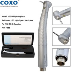 Dental Mini Small Head High Speed Handpiece LED Self Power Air Turbine NSK QD-J