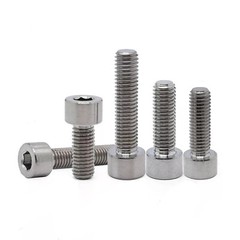 GR2 Titanium Allen Hex Socket Bolts Cap Head Screws M1.6 M2 M2.5 M3 M4 M5 M6 M8