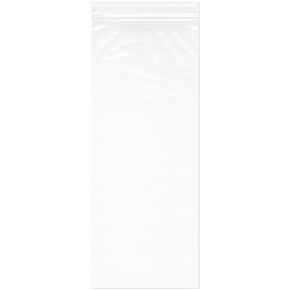 Plymor 6″ x 15″, 2 Mil Zipper Reclosable Plastic Bags