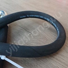 M22x1.5 Excavator Hydraulic Hose Straight+90°Elbow 1/2″ ID 46″ Long Replacement