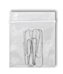 Strong 2 Mil Clear Reclosable Zip Plastic Lock Bags Poly Jewelry Zipper Baggies
