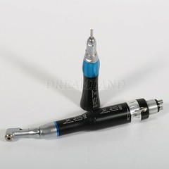 Dental Low Speed Handpiece Kit Wrench Type Contra Angle External Spray 4Hole