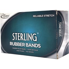 Rubber 24645 Sterling Rubber Bands Size #64, 1 lb Box Contains Approx. 425 Ba…