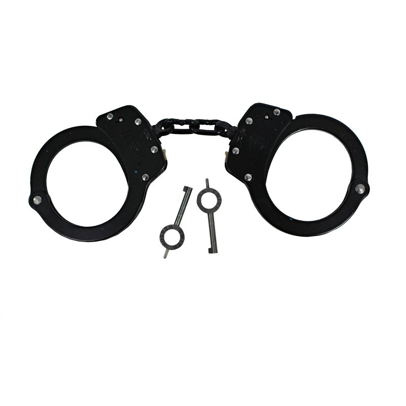 Smith & Wesson 350150 Model 100 M&P Chain-Linked Handcuffs & Keys, Melonite
