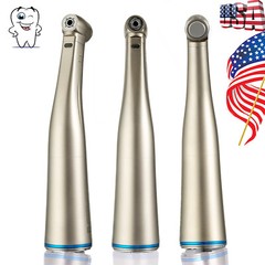 Dental Contra Angle Handpiece 1:1 LED Fiber Optic Low Speed φ2.35mm NSK Style