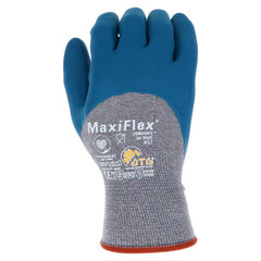 Maxiflex Comfort Unisex Medium Blue/Gray Nitrile Coated Nylon Multi-Purpose Glov