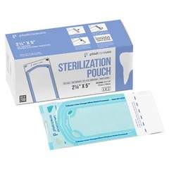 1,000 2.25″ x 4″ Self-Sealing Sterilization Pouches for Autoclave (5 Boxes)