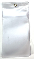 QTY CHOICE! NEW PLASTIC VINYL TAG PROTECTOR SIZE TP8 CARLTON BRASS GROMMET HR