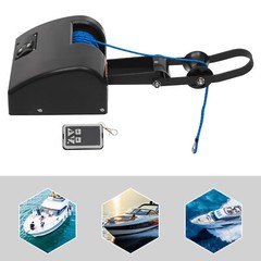 35 LBS Electric Anchor Winch with Roller & Remote Control for Boat Marine Winch