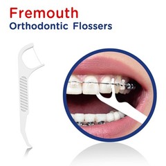 Fremouth Upgraded Orthodontic 1 Count (Pack of 100), White (100 Count)
