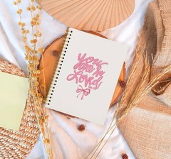Bible Journal for Women, Christian Prayer Journal Pink Notebook Gifts for Teen