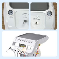 Portable Dental Mobile Delivery Unit with Air Compressor Curing Light Scaler