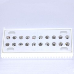 Bomaoer dental orthodontic bracket brace standard red 0.022″ 3 hook sandblasted