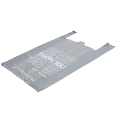 Bags Extra Large 18 x 8x 32 Gray ThankYou 0.7Mil Plastic Grocery Shopping Bags