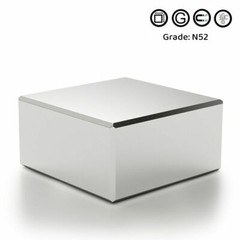 1-10Pc Big Block Magnets Strong N52 Neodymium Large Magnet Rare Earth 40x40x20mm