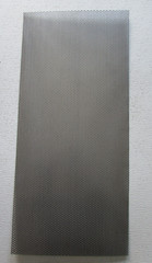 1/8″ HOLES—18 GAUGE 304 STAINLESS PERFORATED SHEET– 11″ X 24″