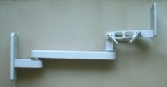 ICW Dental Medical Monitor Display Arm Folding Wall Mount 19″ Max 12″ Arm